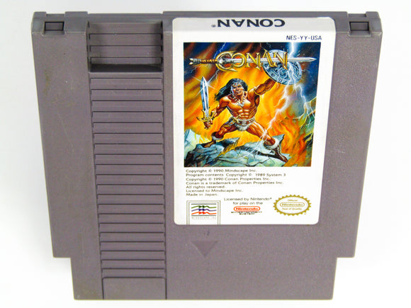 Conan The Mysteries Of Time (Nintendo / NES)