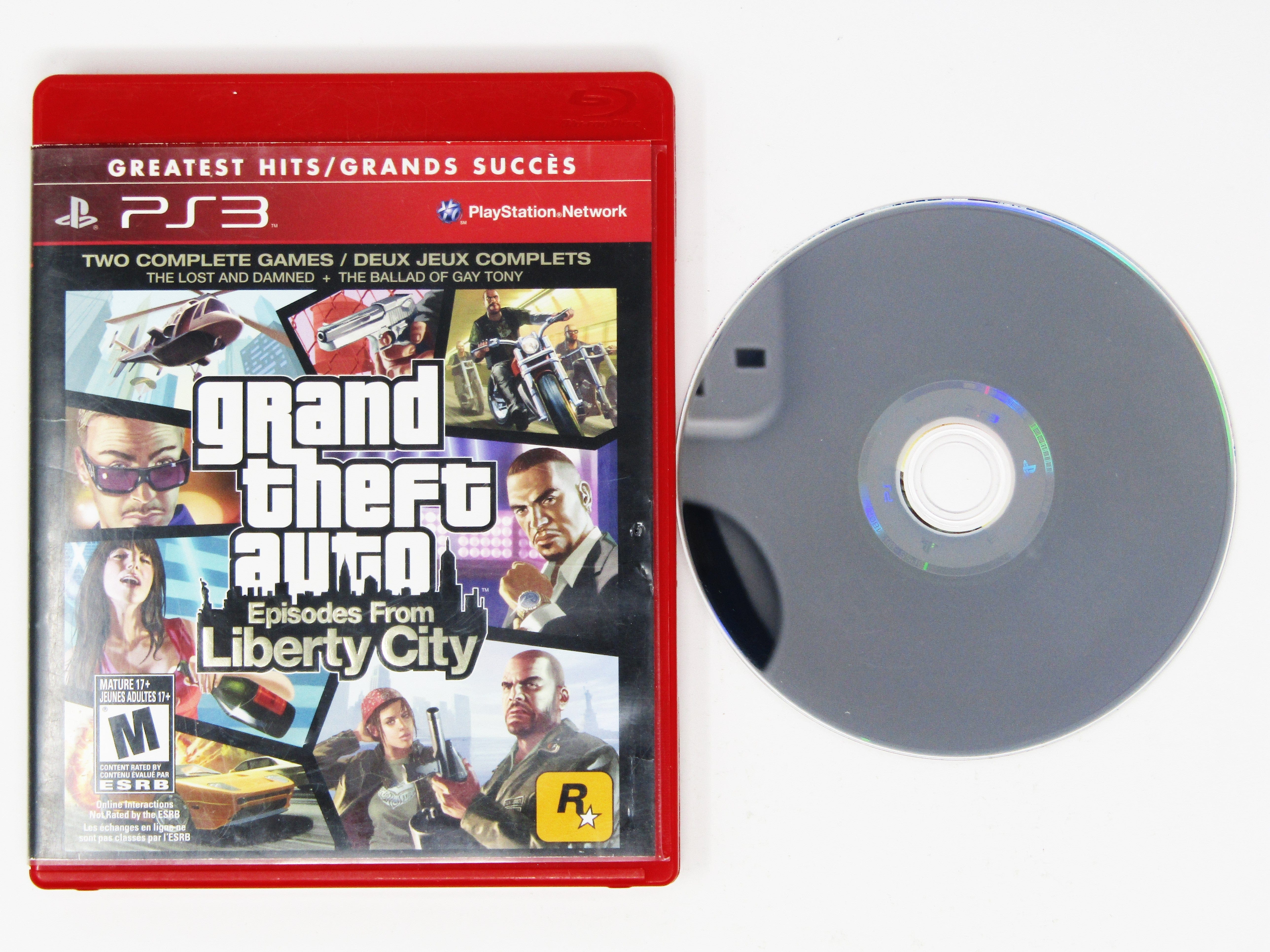 Grand Theft Auto: Episodes From Liberty City [Greatest Hits] (Playstation 3 / PS3) - RetroMTL