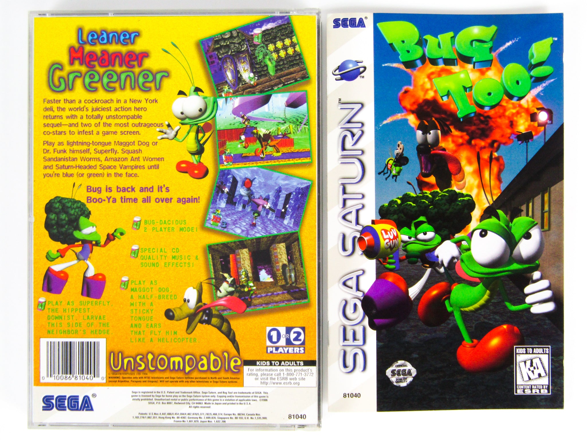 Bug Too (Sega Saturn) – RetroMTL
