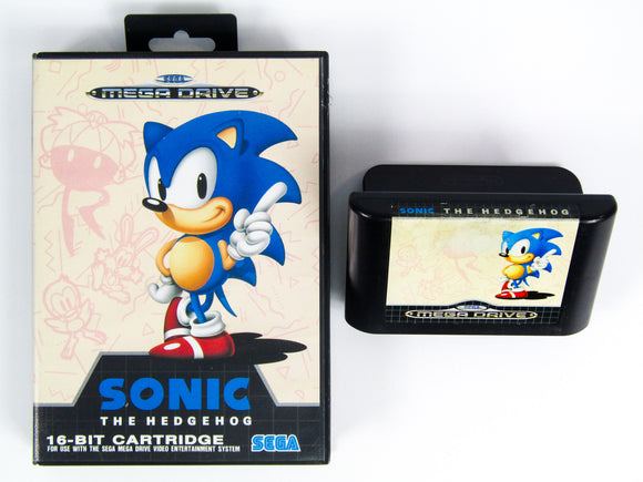 Sonic The Hedgehog [PAL]  (Sega Mega Drive)
