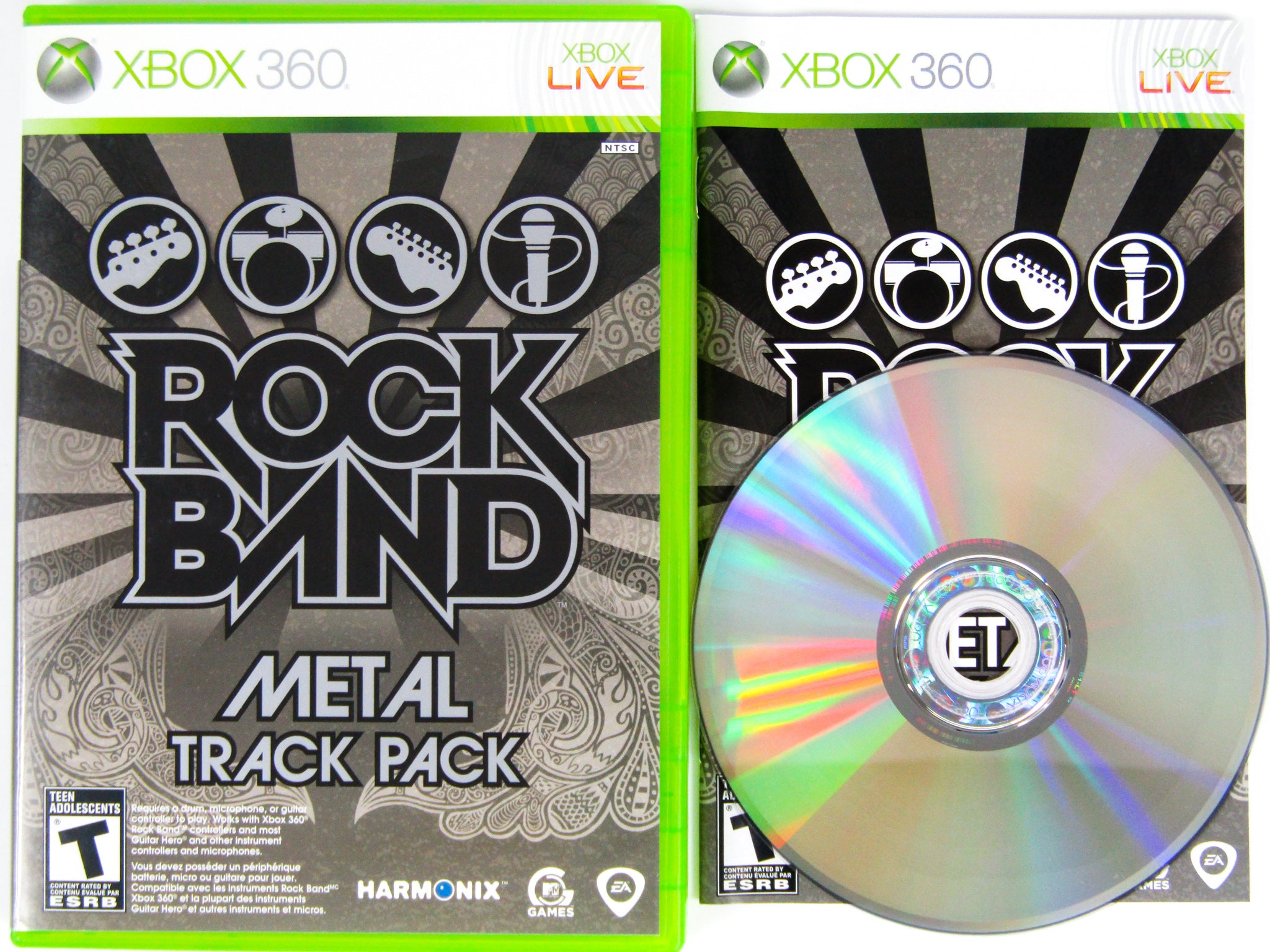 Microphone For Xbox 360 Rock Band Track Pack: Metal (Xbox 360