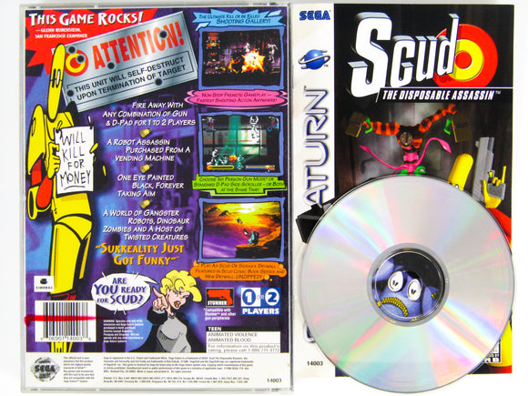 Scud The Disposable Assassin (Sega Saturn)