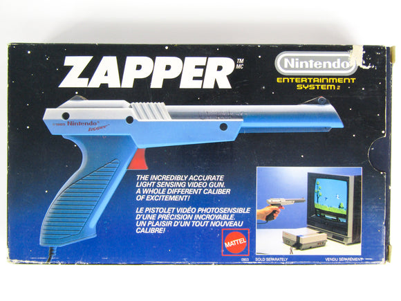 Gray Zapper Light Gun (Nintendo / NES) – Retro MTL