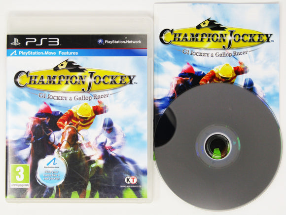 Champion Jockey: G1 Jockey & Gallop Racer [PAL] (Playstation 3 / PS3)