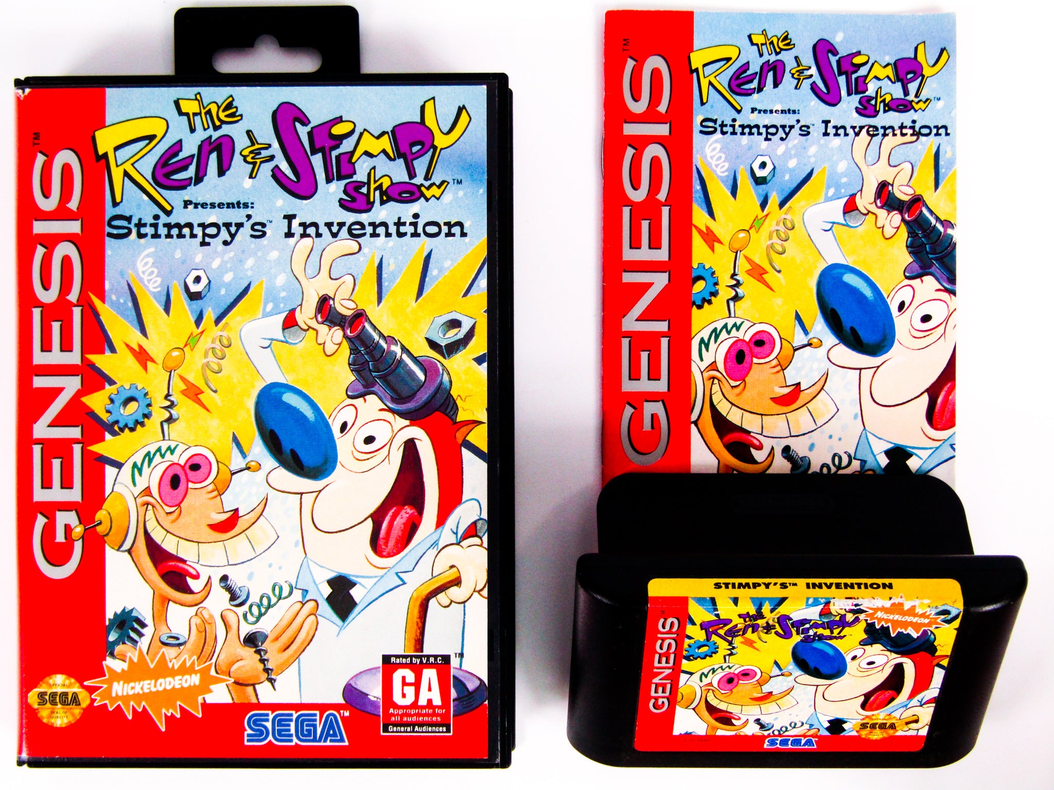 Ren and deals stimpy sega game