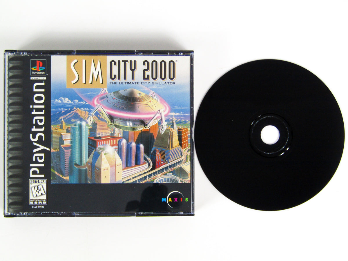 SimCity 2000 (PlayStation / PS1) – Retro MTL