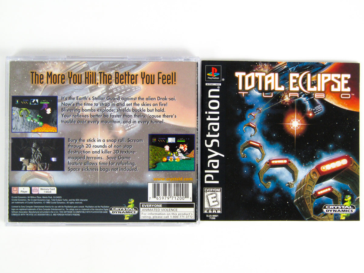 Total Eclipse Turbo (PlayStation / PS1) – Retro MTL