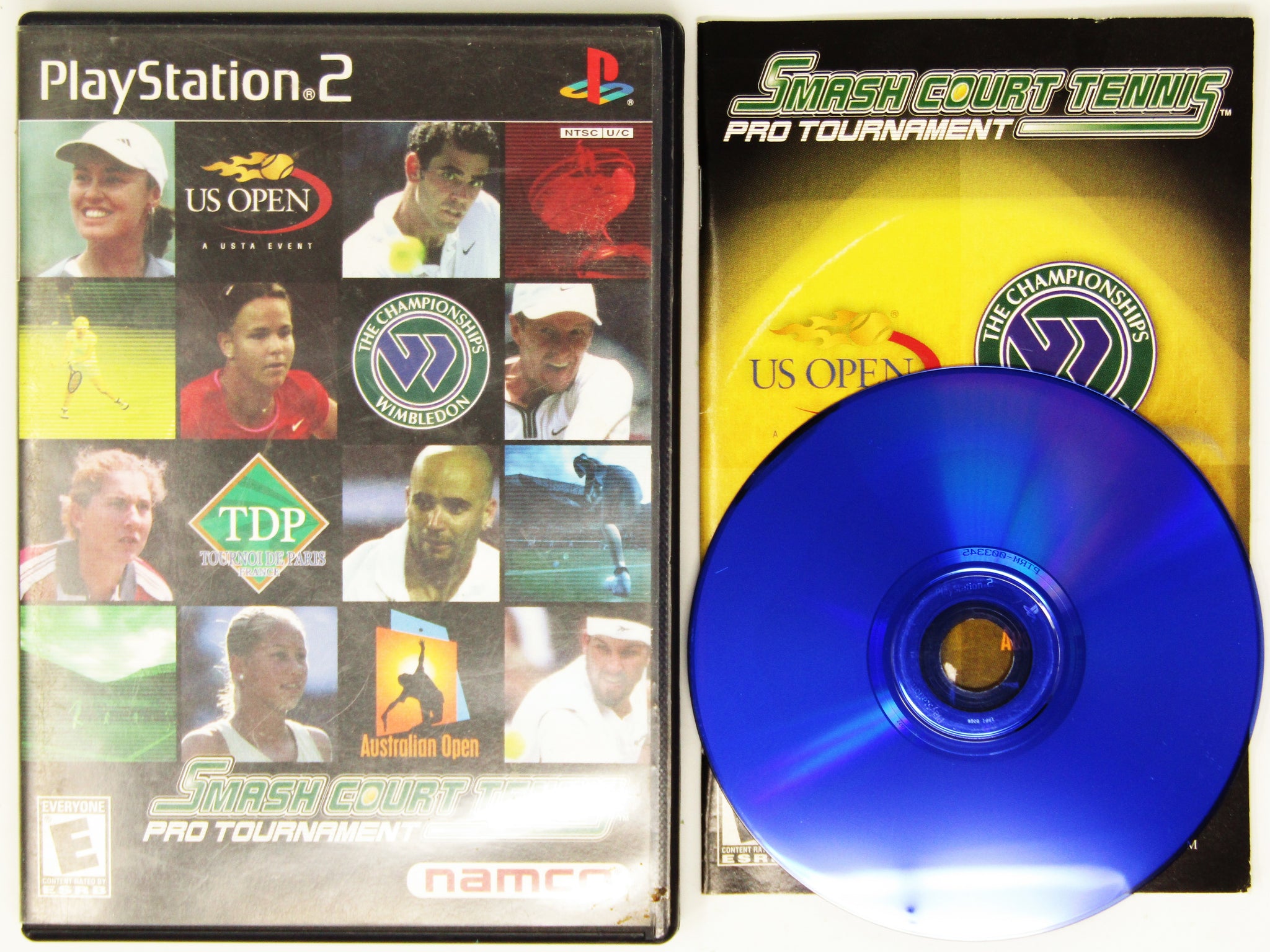 Jeu Playstation 2 – Smash Court Tennis Pro Tournament 2 - Jeux vidéo Jeu Playstation 2 – Smash Court Tennis Pro Tournament 2 - Jeux vidéo