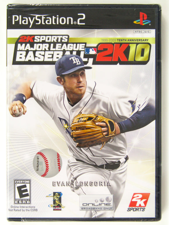 Major League Baseball 2K10 (Playstation 2 / PS2)