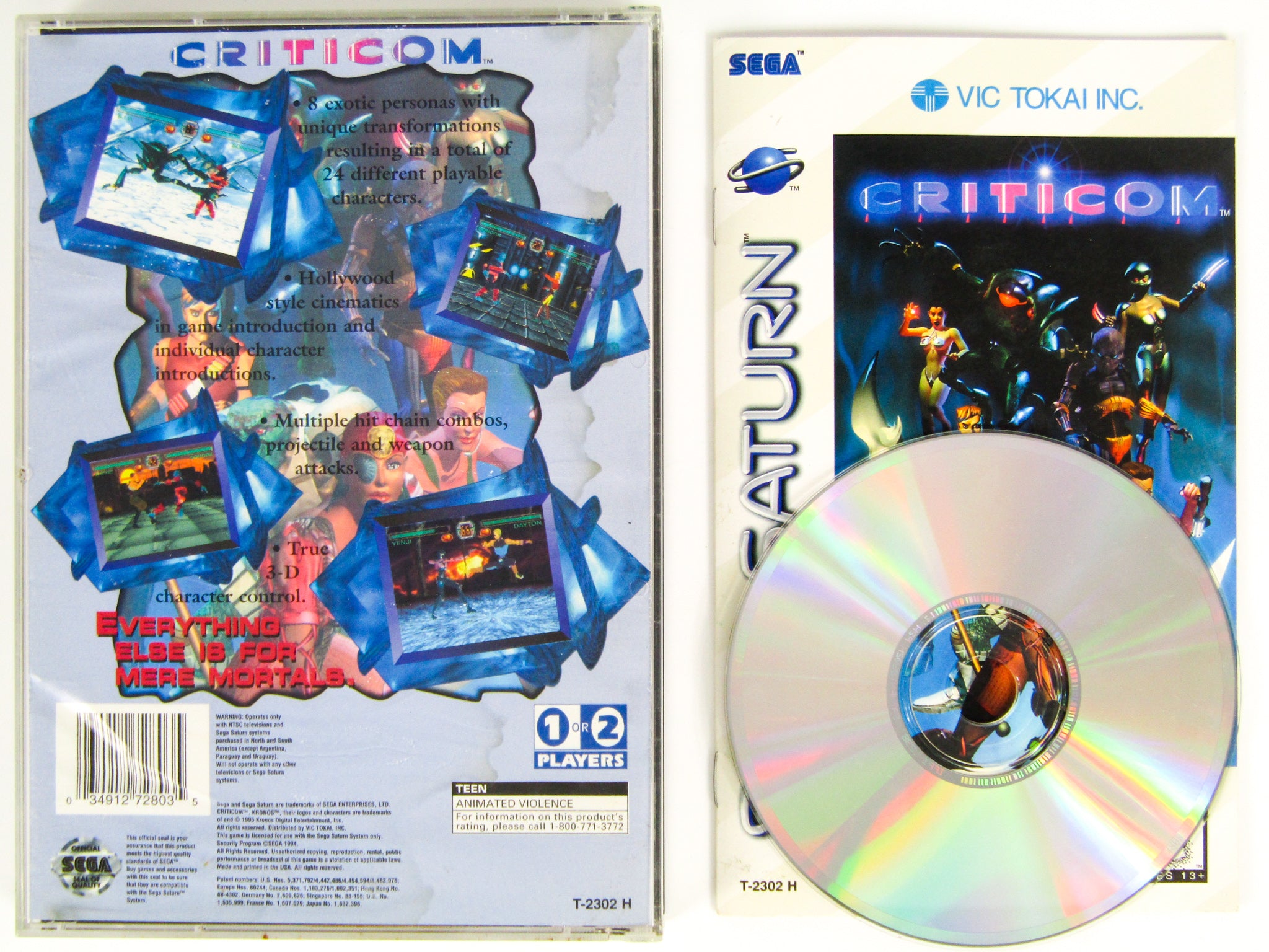 Critcom Game Criticom (Sega Saturn) – Retro MTL