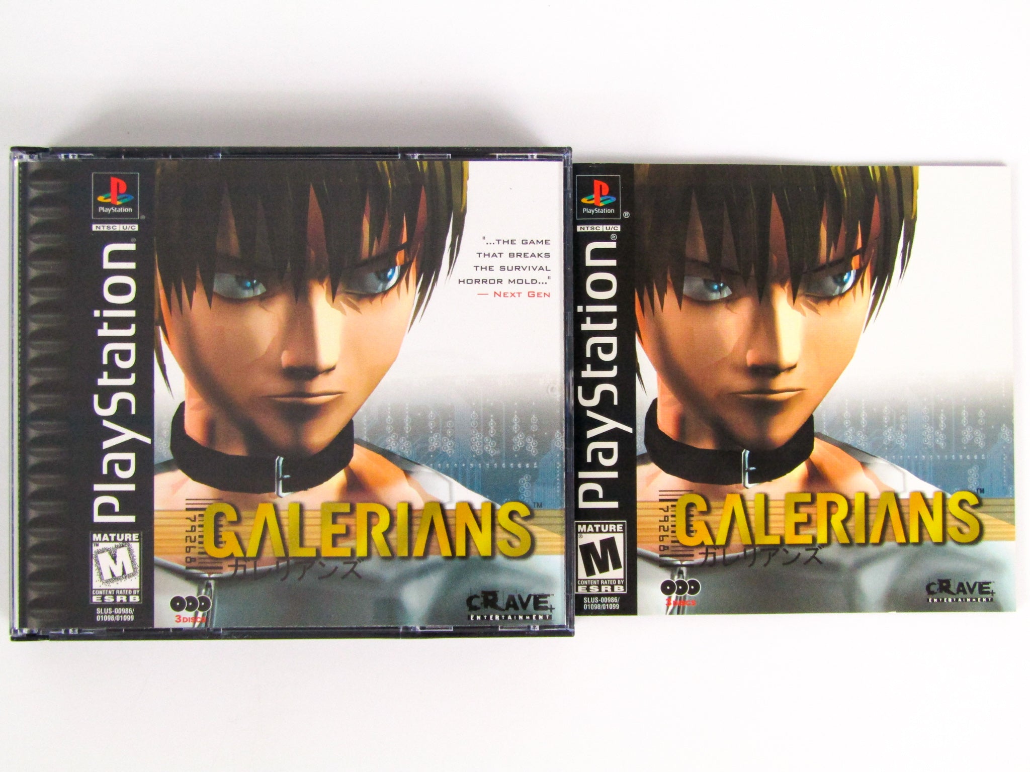 Galerians For Playstation 1 *COMPLETE* tested and working hotsell