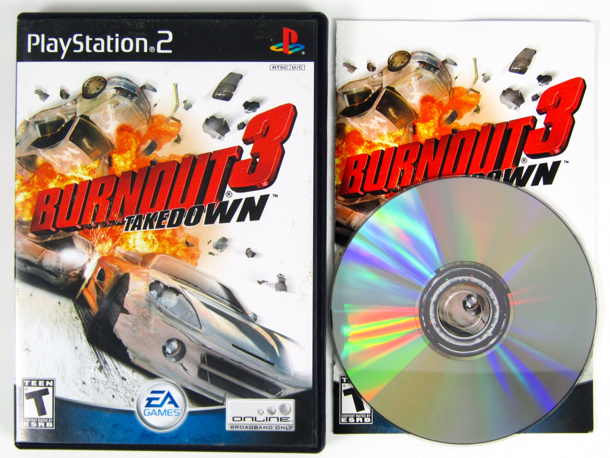 Burnout 3 Takedown PlayStation 2 PS2 Retro MTL burnout-3-takedown-playstation-2-ps2-retro-mtl
