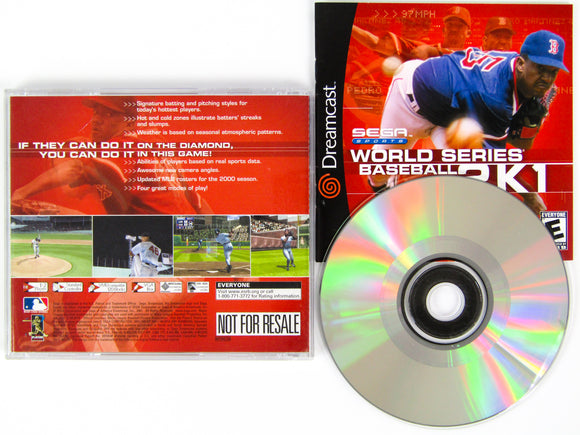 World Series Baseball 2K1 [Not For Resale] (Sega Dreamcast)