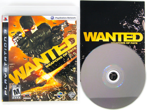 Wanted: Weapons Of Fate (Playstation 3 / PS3)