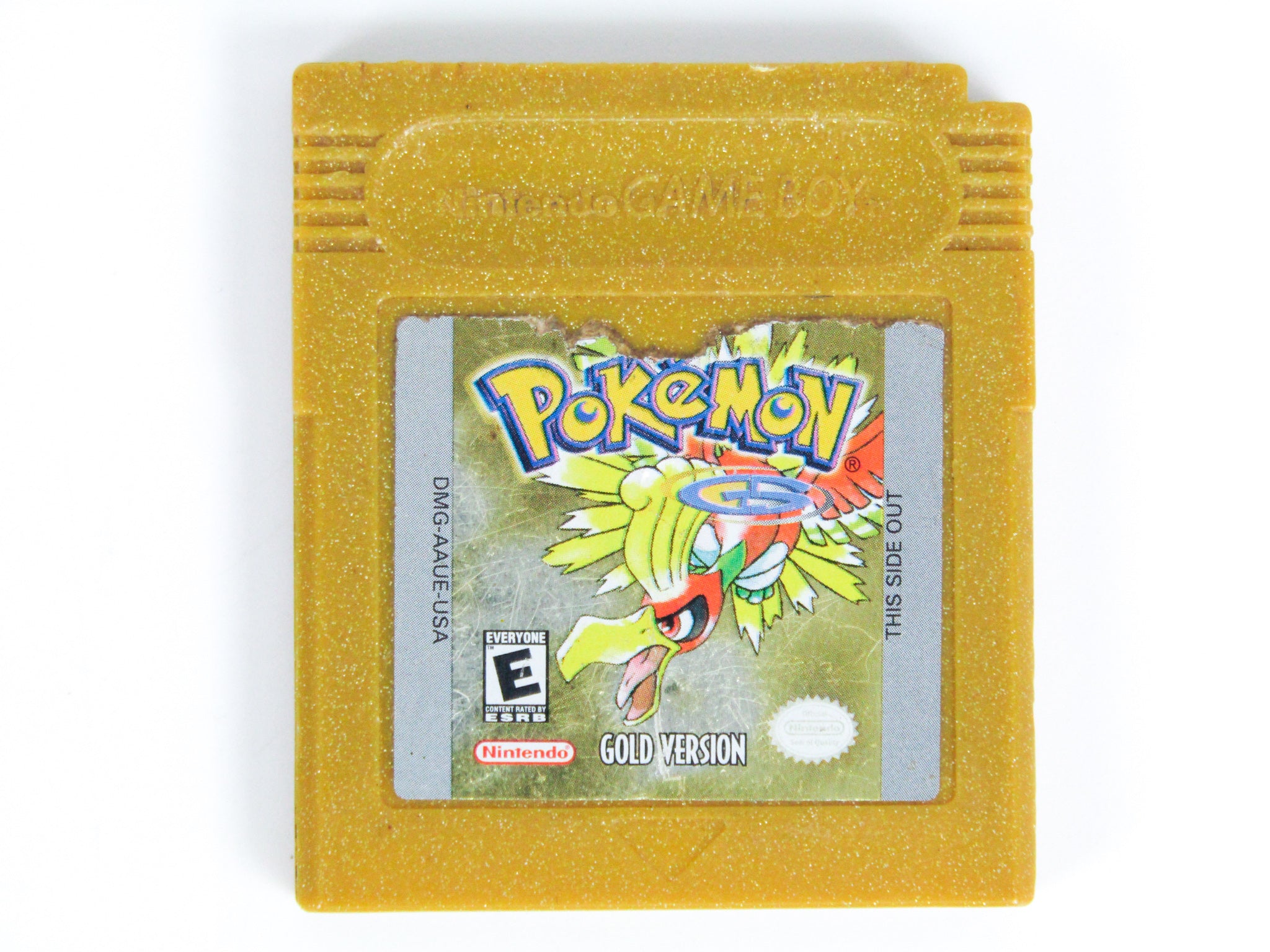 Gameboy Color Shell Gold Pokemon Gold (Game Boy Color) – RetroMTL