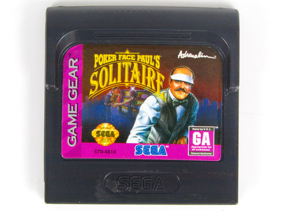 Poker Face Paul's Solitaire (Sega Game Gear)