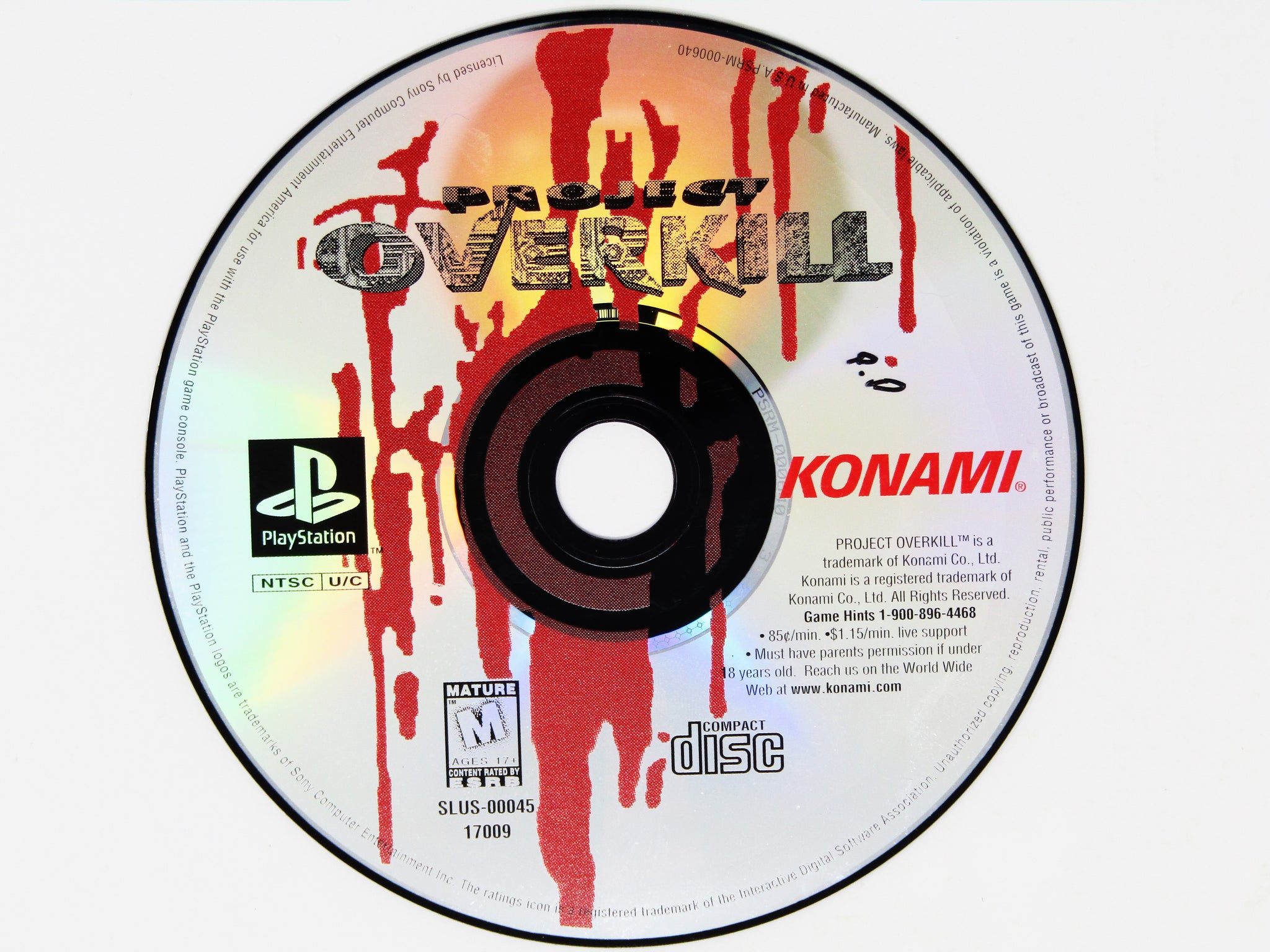 Project Overkill (Playstation / PS1) – RetroMTL