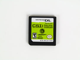 CSI: Crime Scene Investigation: Deadly Intent Hidden Cases (Nintendo DS)