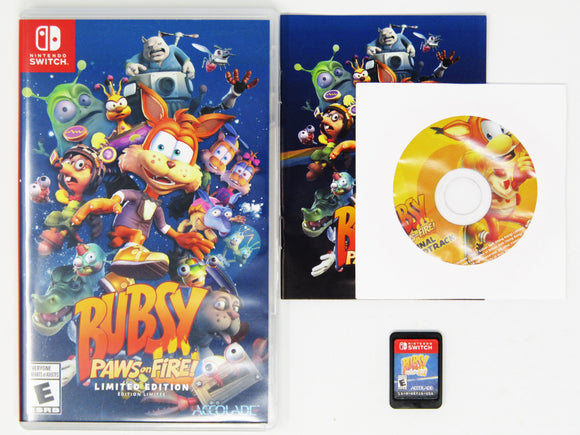 Bubsy Paws On Fire [Limited Edition] (Nintendo Switch)