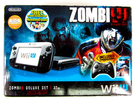 Nintendo Wii U System Deluxe 32GB [ZombiU Edition]