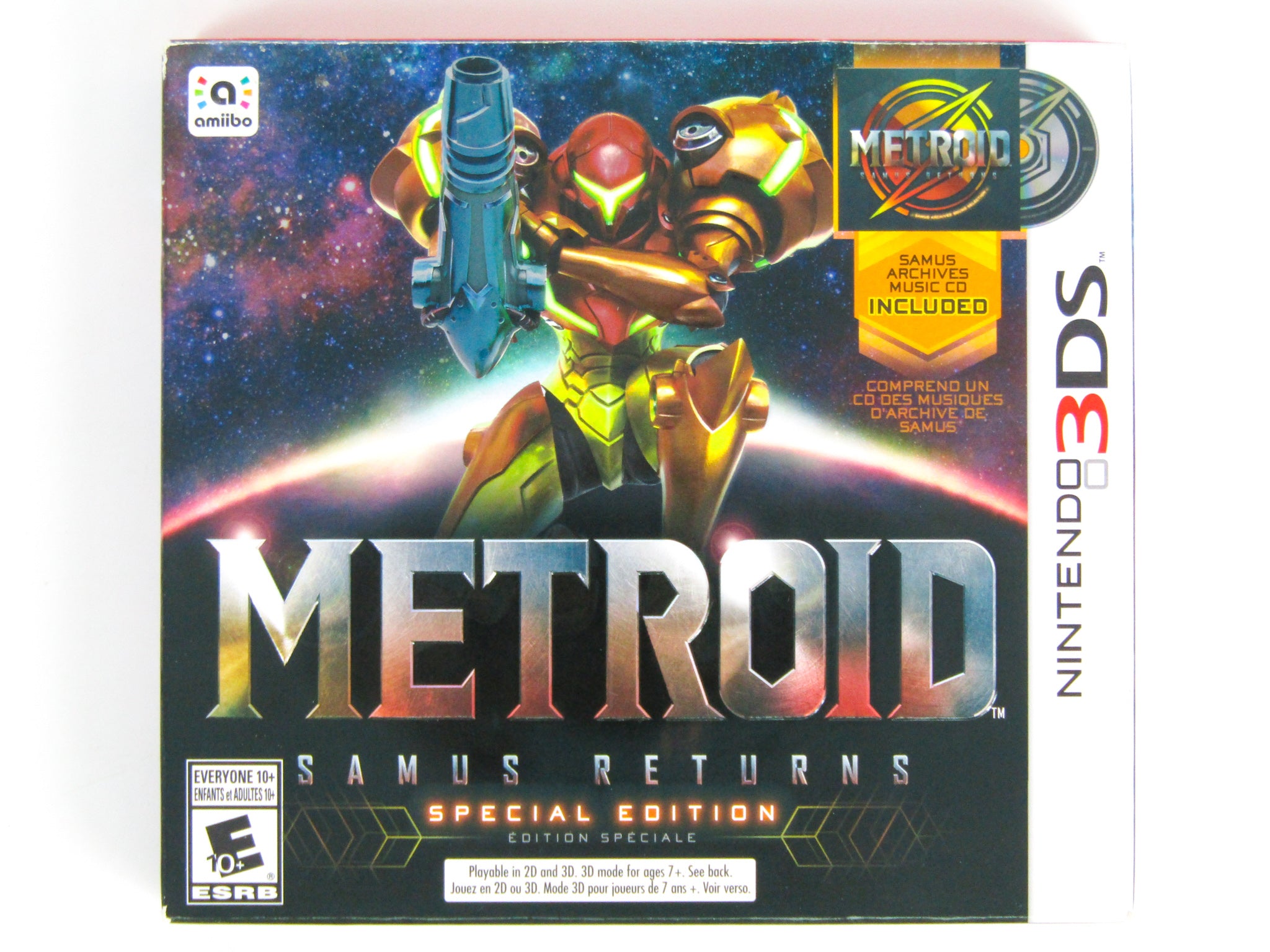 Metroid Samus Returns for Nintendo offers 3DS - Amiibo