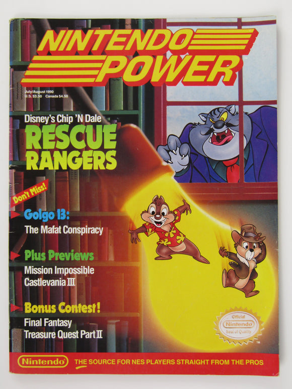 Chip 'n Dale Rescue Ranger [Volume 14] [Nintendo Power] (Magazines)