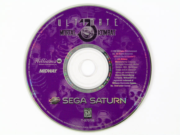 Ultimate Mortal Kombat 3 (Sega Saturn)