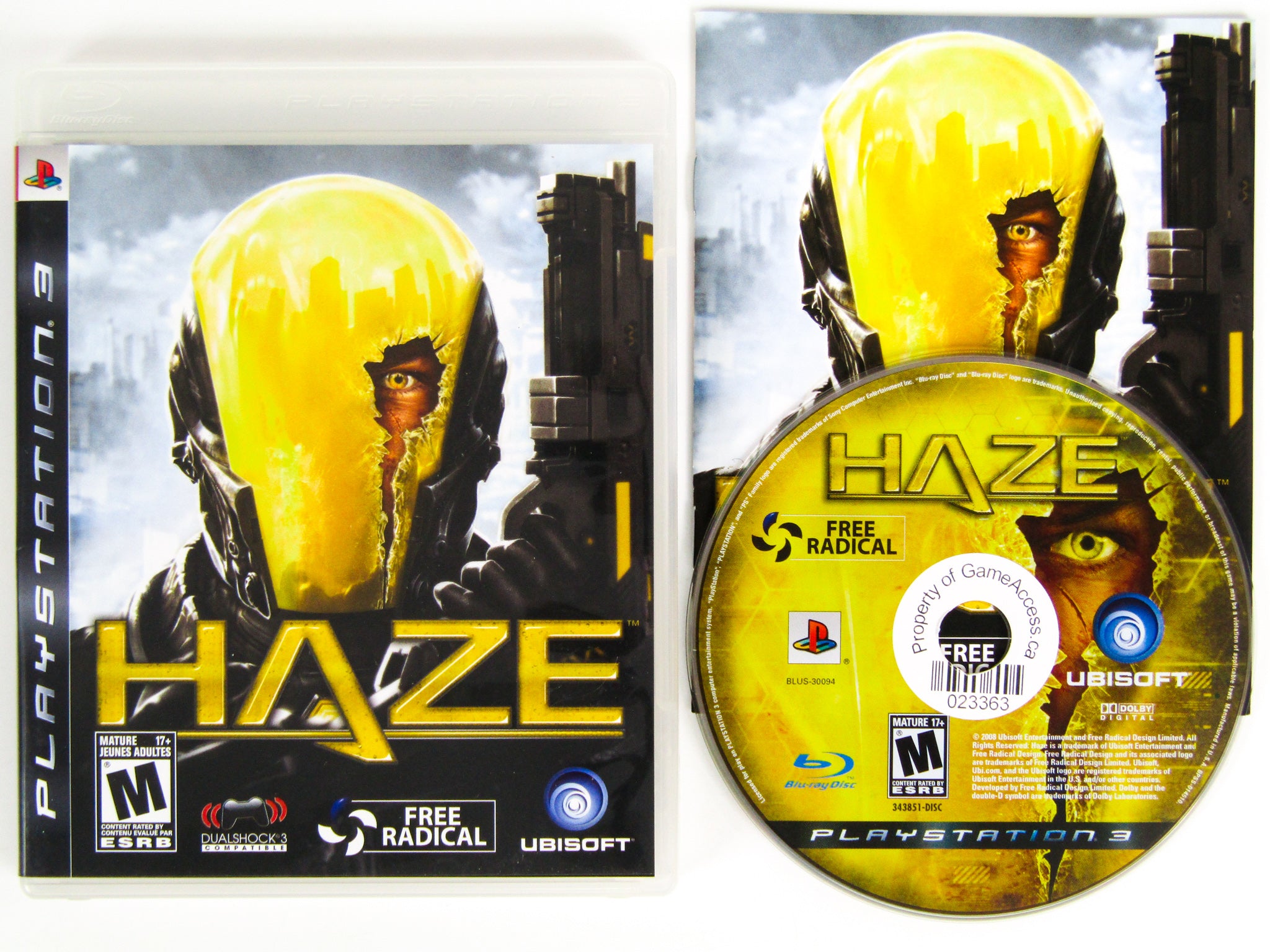 Haze (PlayStation 3 / PS3) – Retro MTL