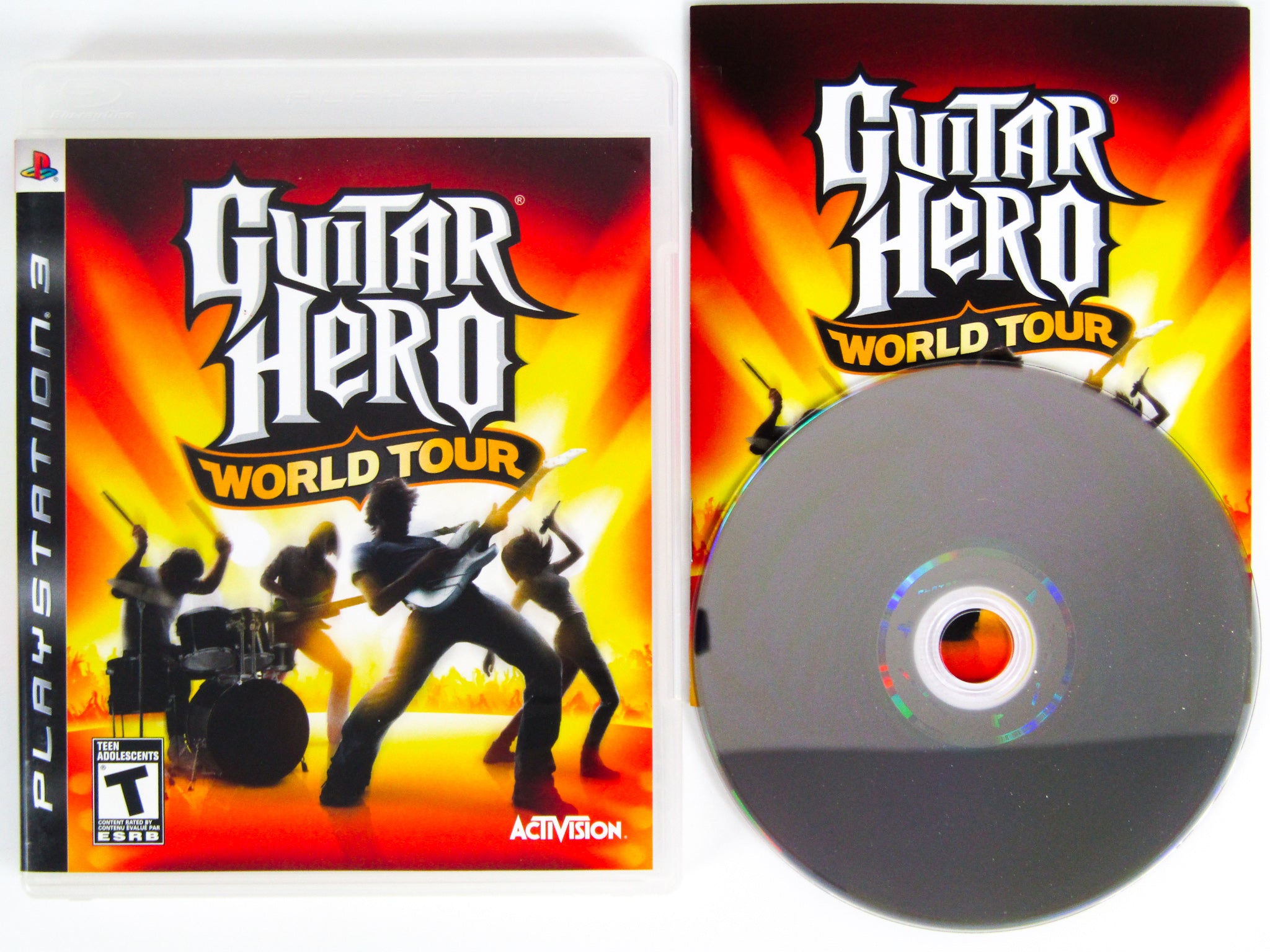 PS3 Guitar Hero World Tour Guitar Kit for Playstation 3 
