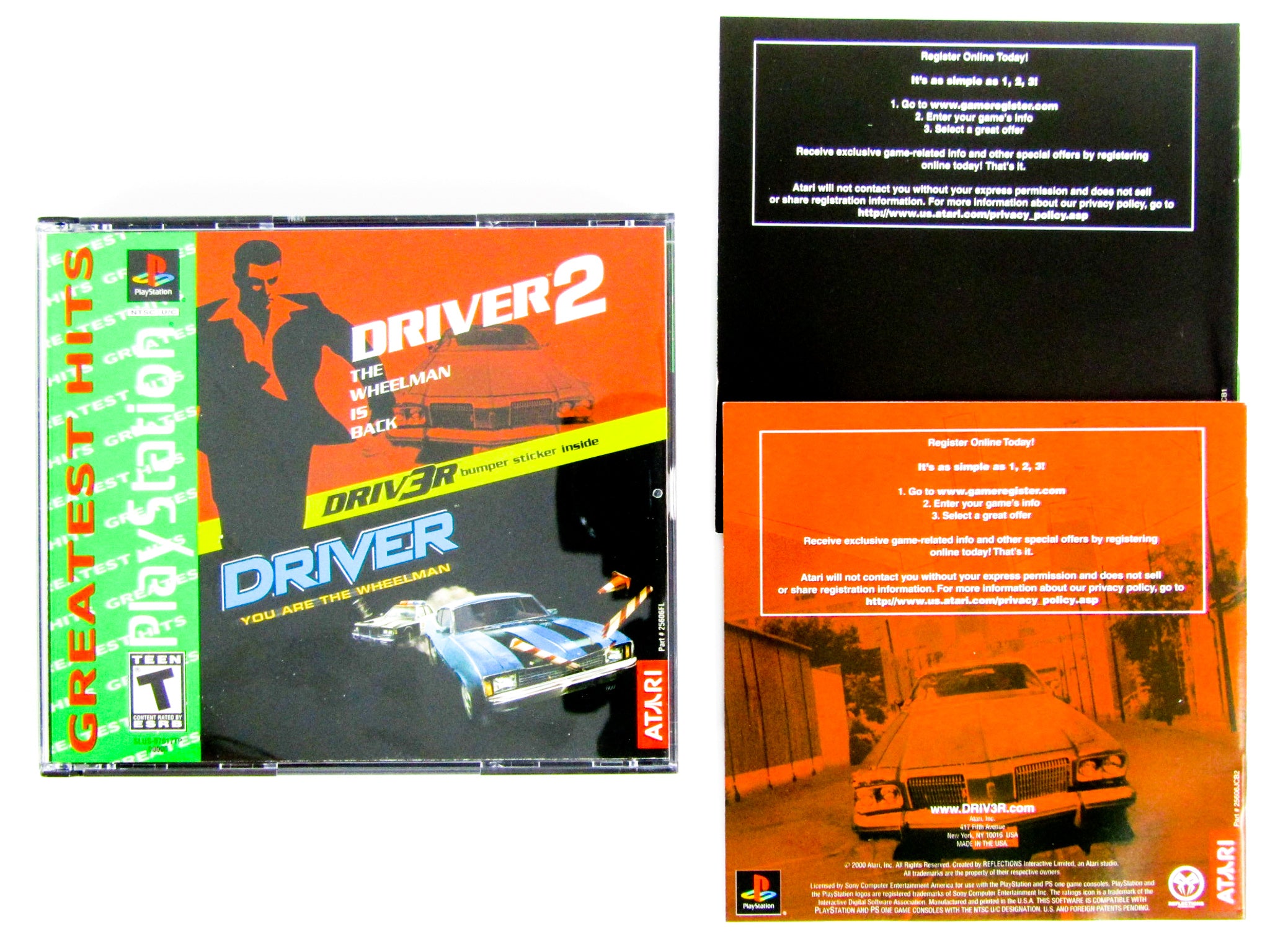 Driver Remastered Driver 1 And 2 Compilation (PlayStation / PS1) – Retro MTL