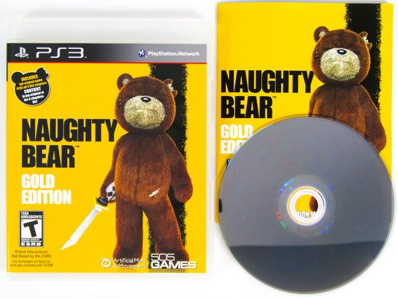 Naughty Bear [Gold Edition] (Playstation 3 / PS3)