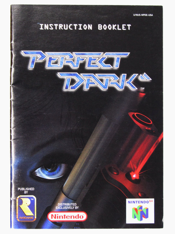 Perfect Dark [Manual] (Nintendo 64 / N64)