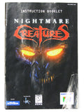 Nightmare Creatures [Manual] (Nintendo 64 / N64)