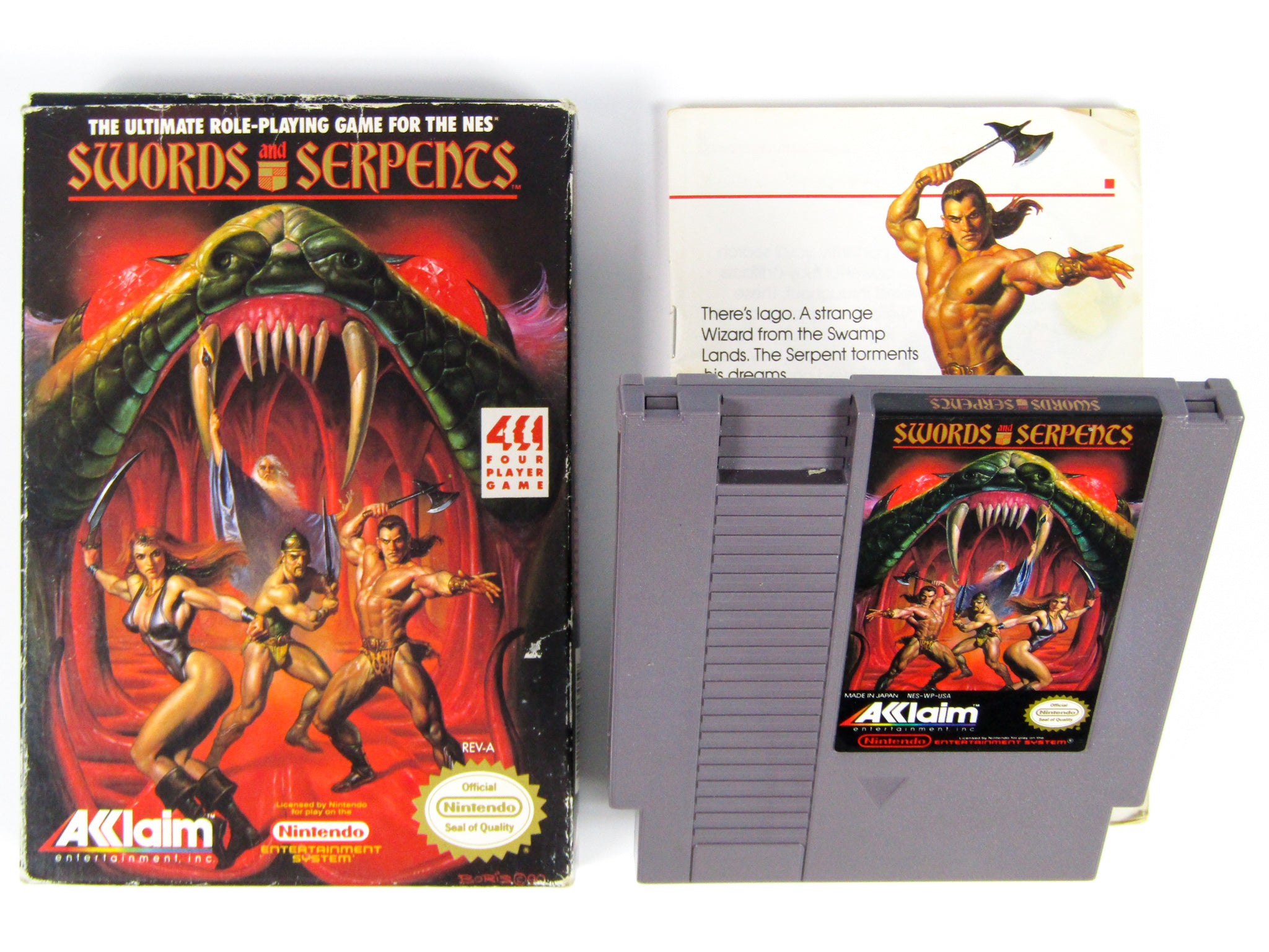 Swords and deals serpents nes