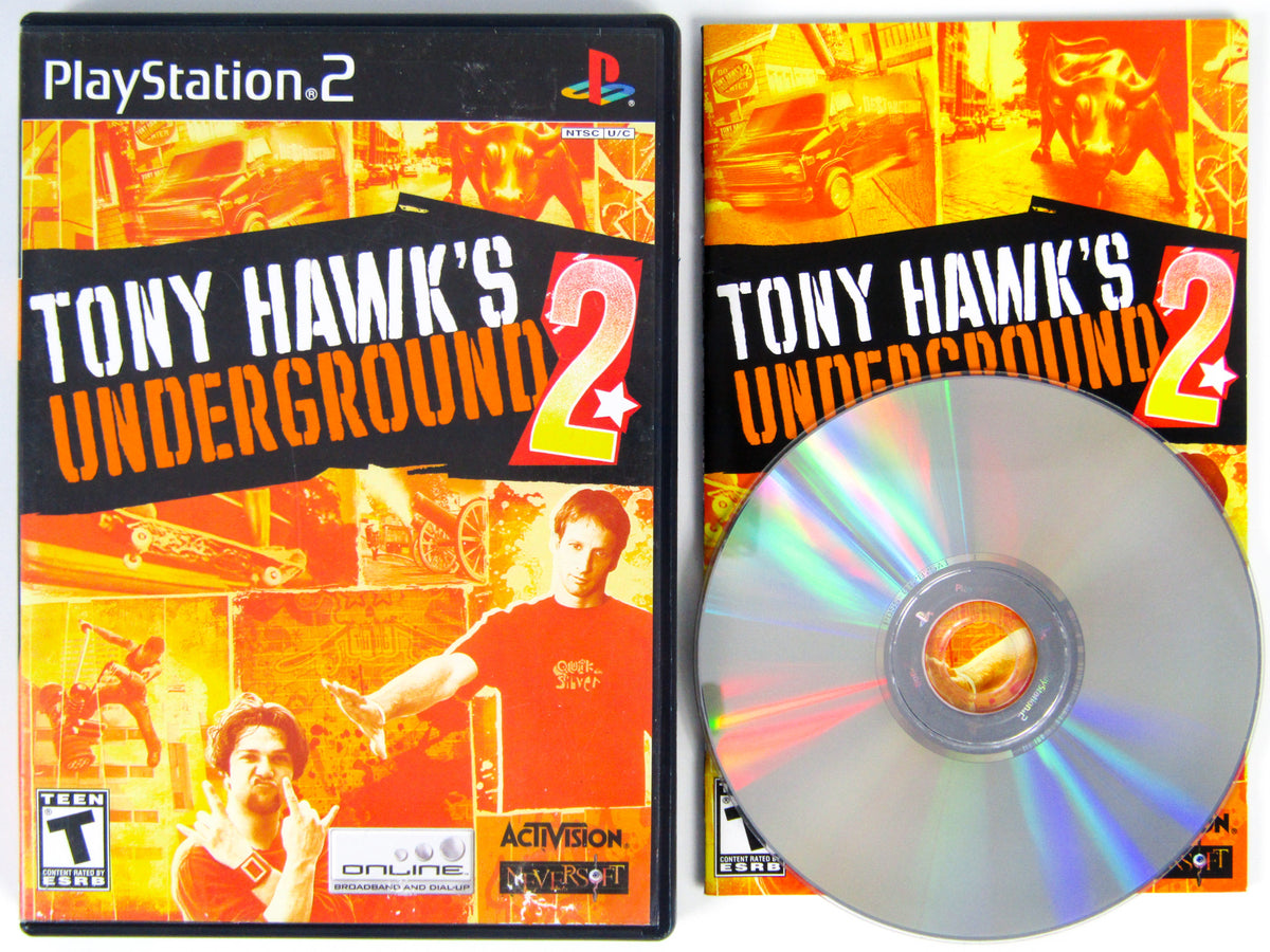 PS2 Playstation 2 PAL tony hawk's underground 2 promo PS2 Playstation 2 PAL tony hawk's underground 2 promo