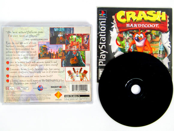 Crash Bandicoot [Black Label] (Playstation / PS1)