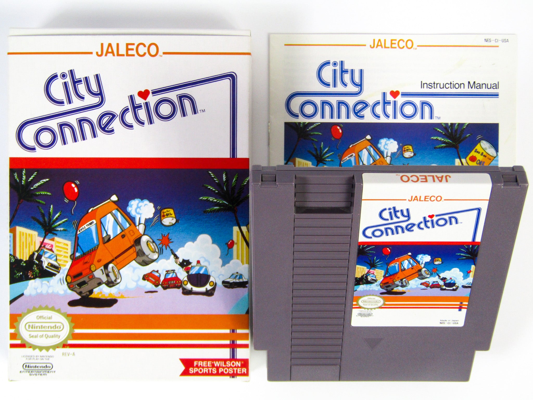 City Connection™, NES, Jogos