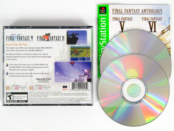 Final Fantasy Anthology [Greatest Hits] (Playstation / PS1) - RetroMTL