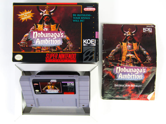 Nobunaga's Ambition (Super Nintendo / SNES)