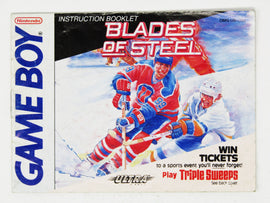 Blades Of Steel [Manual] (Nintendo Game Boy)