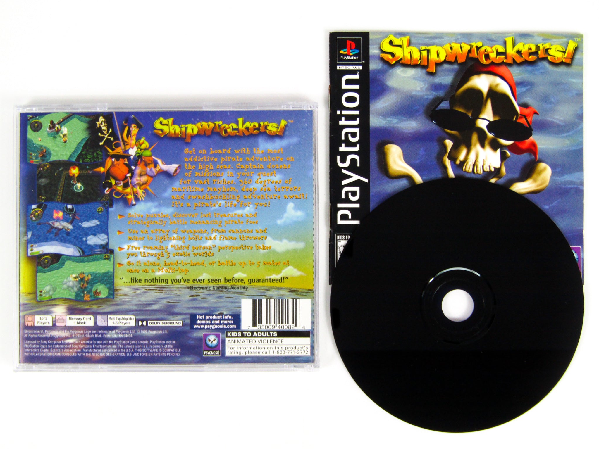 Shipwreckers (Playstation / PS1) – RetroMTL