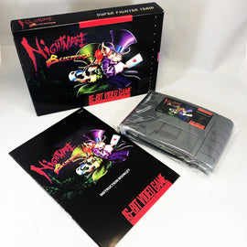 Nightmare Busters [Homebrew] [First Print] (Super Nintendo / SNES)