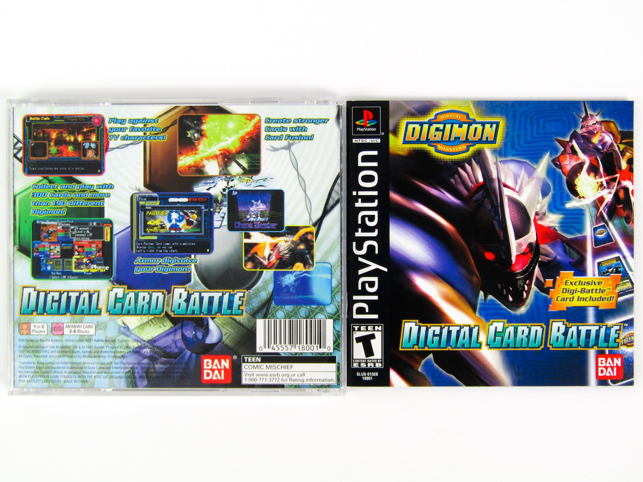 Digimon Digital Card Battle (PlayStation / PS1) Digimon Digital Card Battle (PlayStation / PS1)