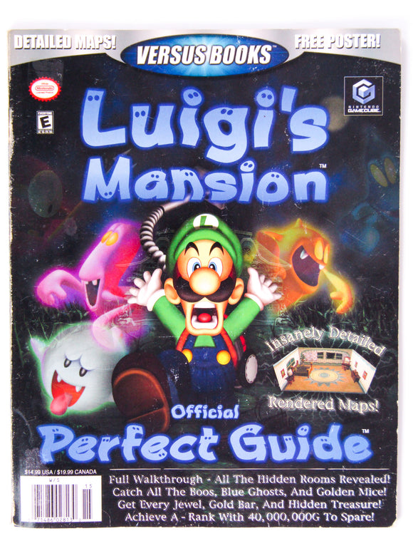 Luigi's Mansion: Official Perfect Guide [Versus Books] (Game Guide)