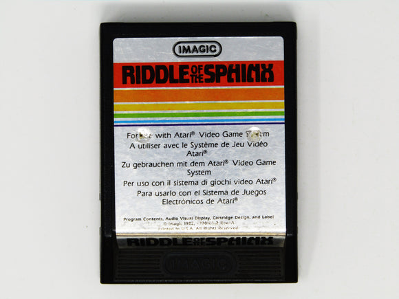 Riddle of the Sphinx [Text Label] (Atari 2600)