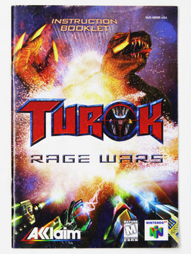 Turok Rage Wars [Manual] (Nintendo 64 / N64)