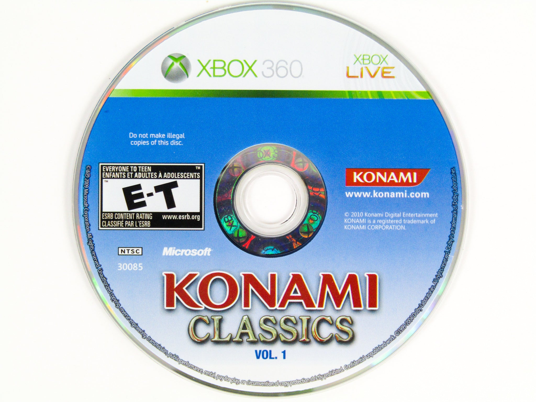 Konami Classics Volume 1 - Xbox 360
