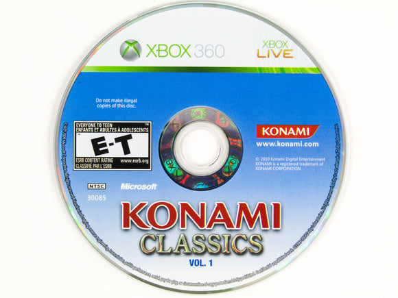 Konami Classics Volume 1 (Xbox 360)