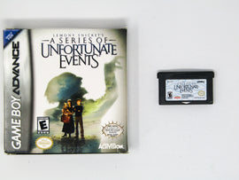 Lemony Snicket's A Series Of Unfortunate Events (Nintendo Game Boy Advance / GBA)