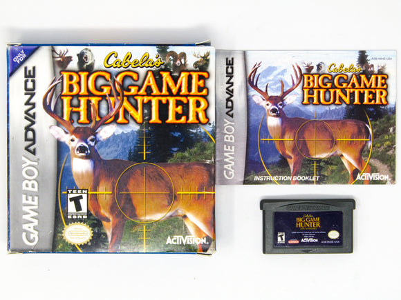 Cabela's Big Game Hunter (Game Boy Advance / GBA)